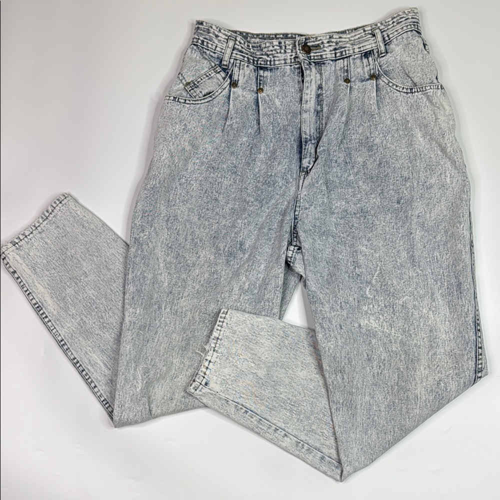 Vintage Blumarine By Filppo Totti Jeans Acid Wash Jeans Size 16 30x30 80s